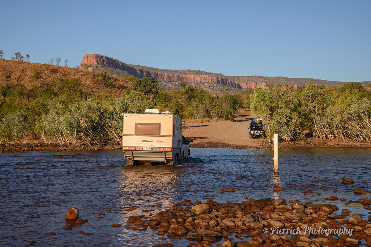 Pencost river sur la Gibb river road en Australie