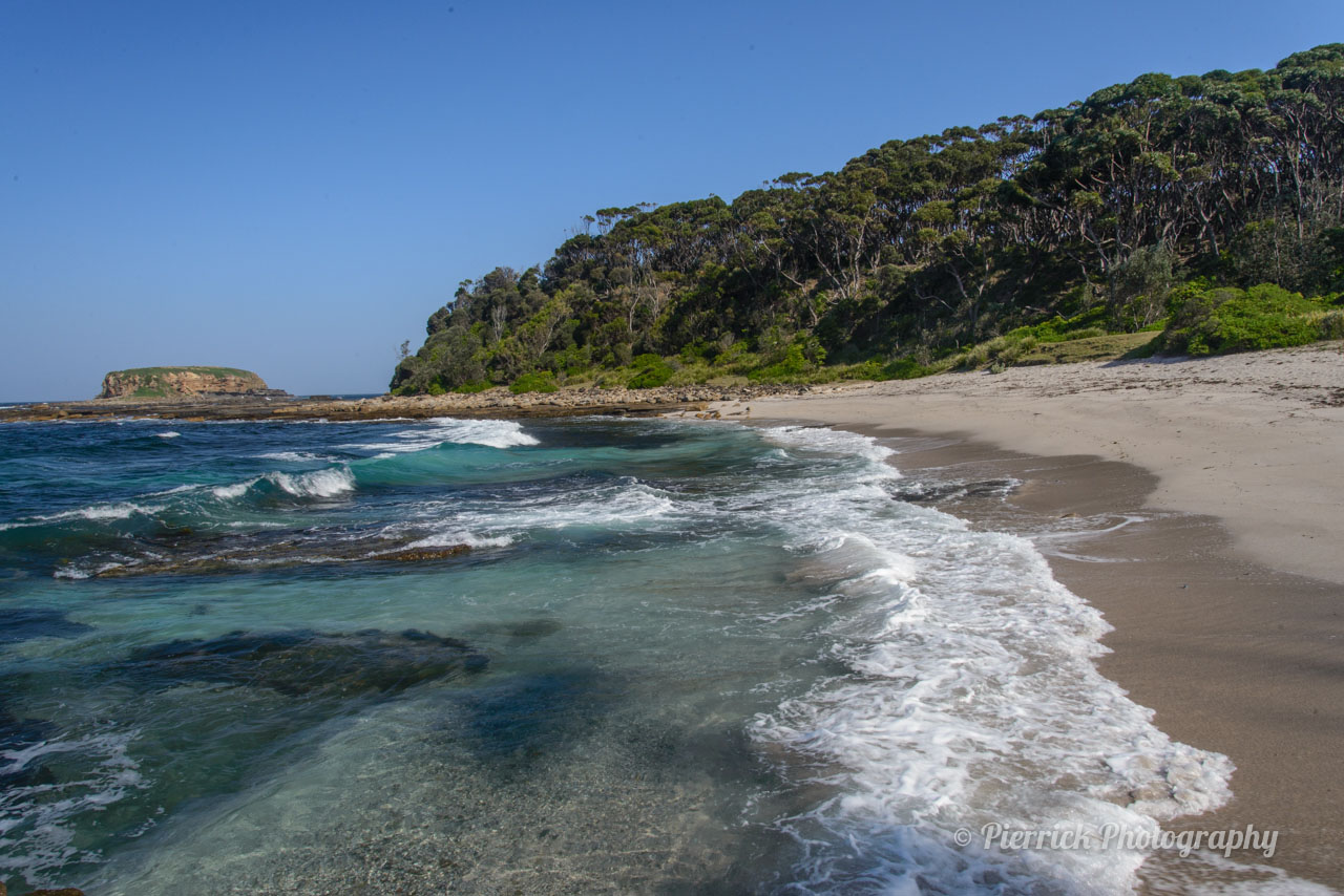 Plage de Pretty dans le parc national de Murramarang