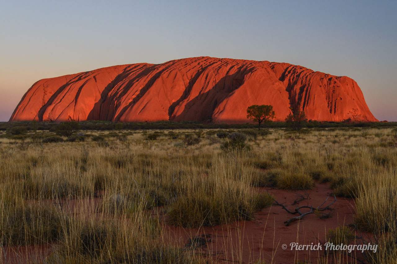 Uluru - Ayer rock - Coucher de soleil