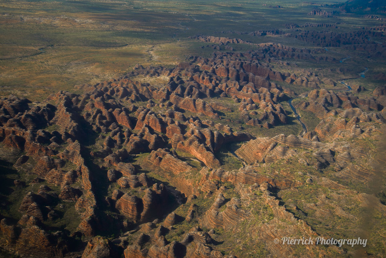 Parc national Purnululu - Vue du ciel