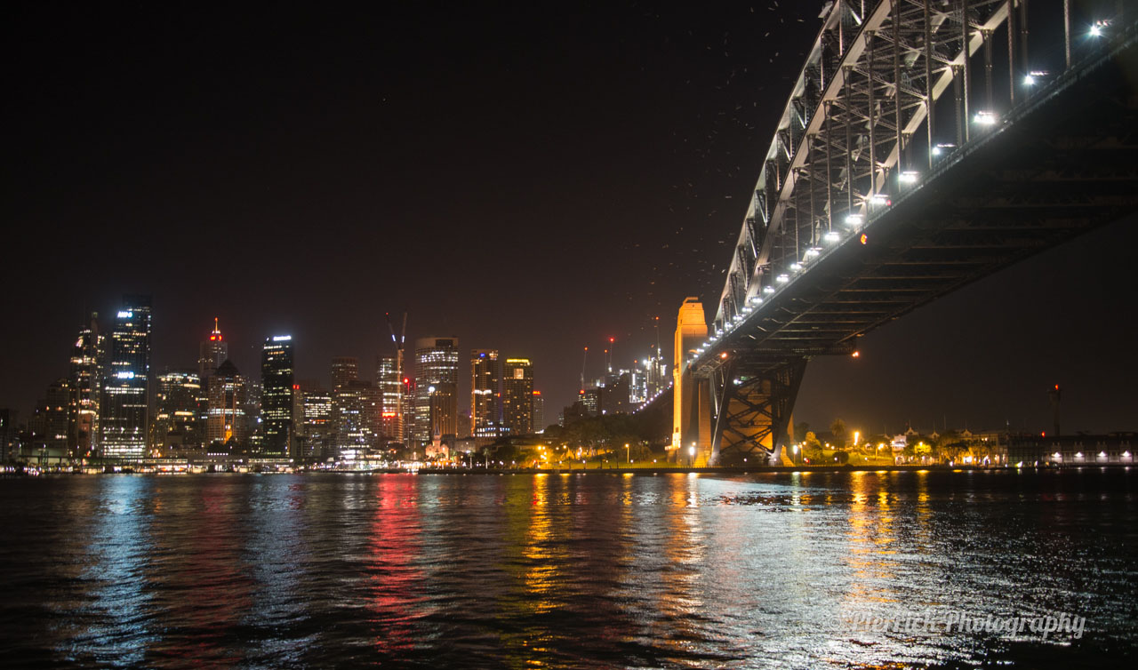 Pont de Sydney avec sa skyline