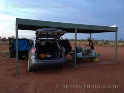 Aire de repos de Renahans Bore - Tanami track