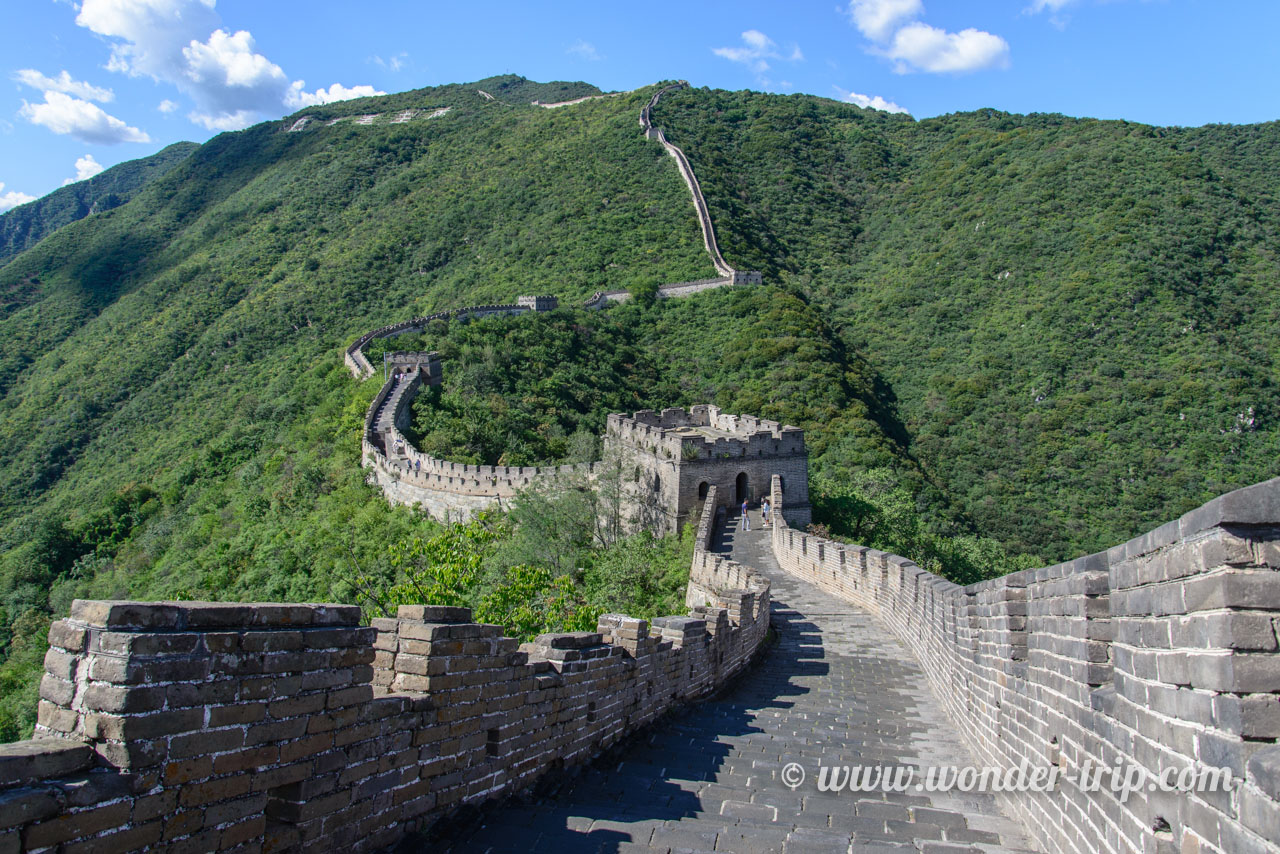 Muraille de Chine à Mutianyu