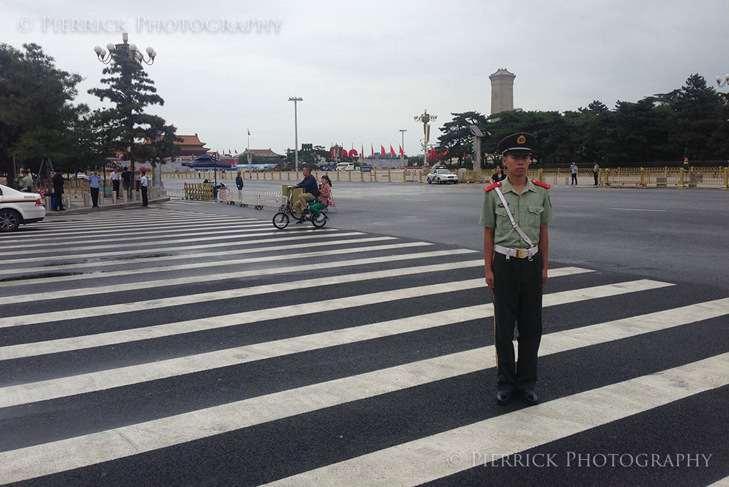 Place Tiananmen à Pékin