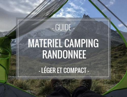 Matériel de camping léger et compact pour voyager en sac à dos et randonner