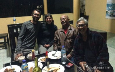 Rencontre à Sembalun Lawang