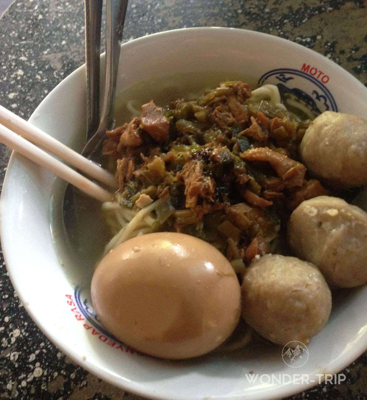 Cuisine indonésienne - Plat - Bakso