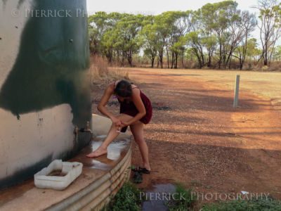 Toilette pendant road trip en Australie