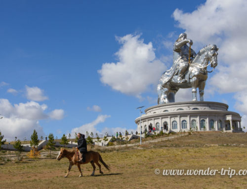 Excursion à cheval à la statue de Chinggis Khaan