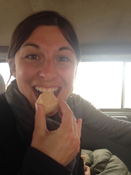 Cuisine en Mongolie - Fromage de chèvre