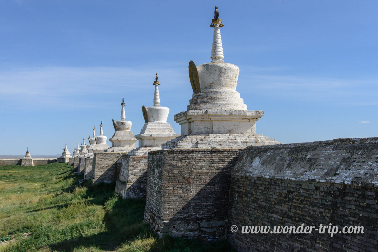 Monastère Erdenet Zuu à Kharkhorin