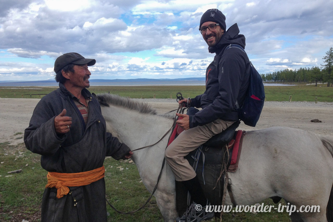 Expédition à cheval autour du lac khovsgol en Mongolie