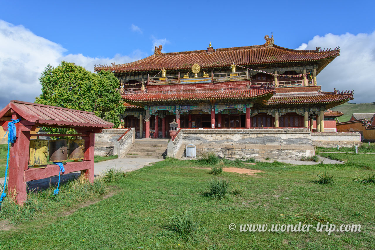 Monastère Amarbayasgalant Khiid en Mongolie