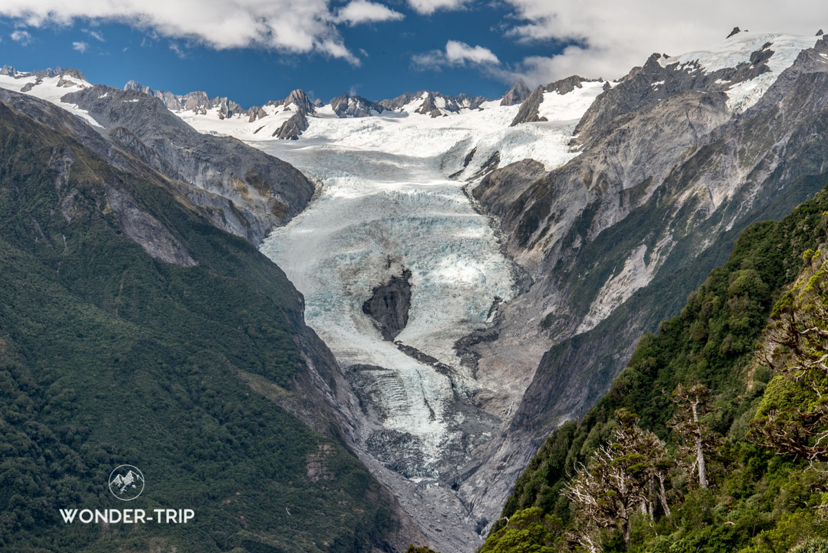 Randonnée Alex Knob au glacier Franz Josef