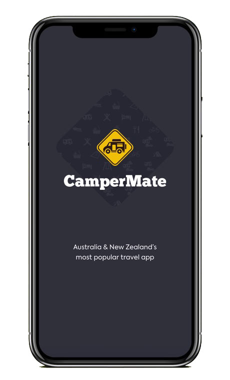 Capture écran application CamperMate