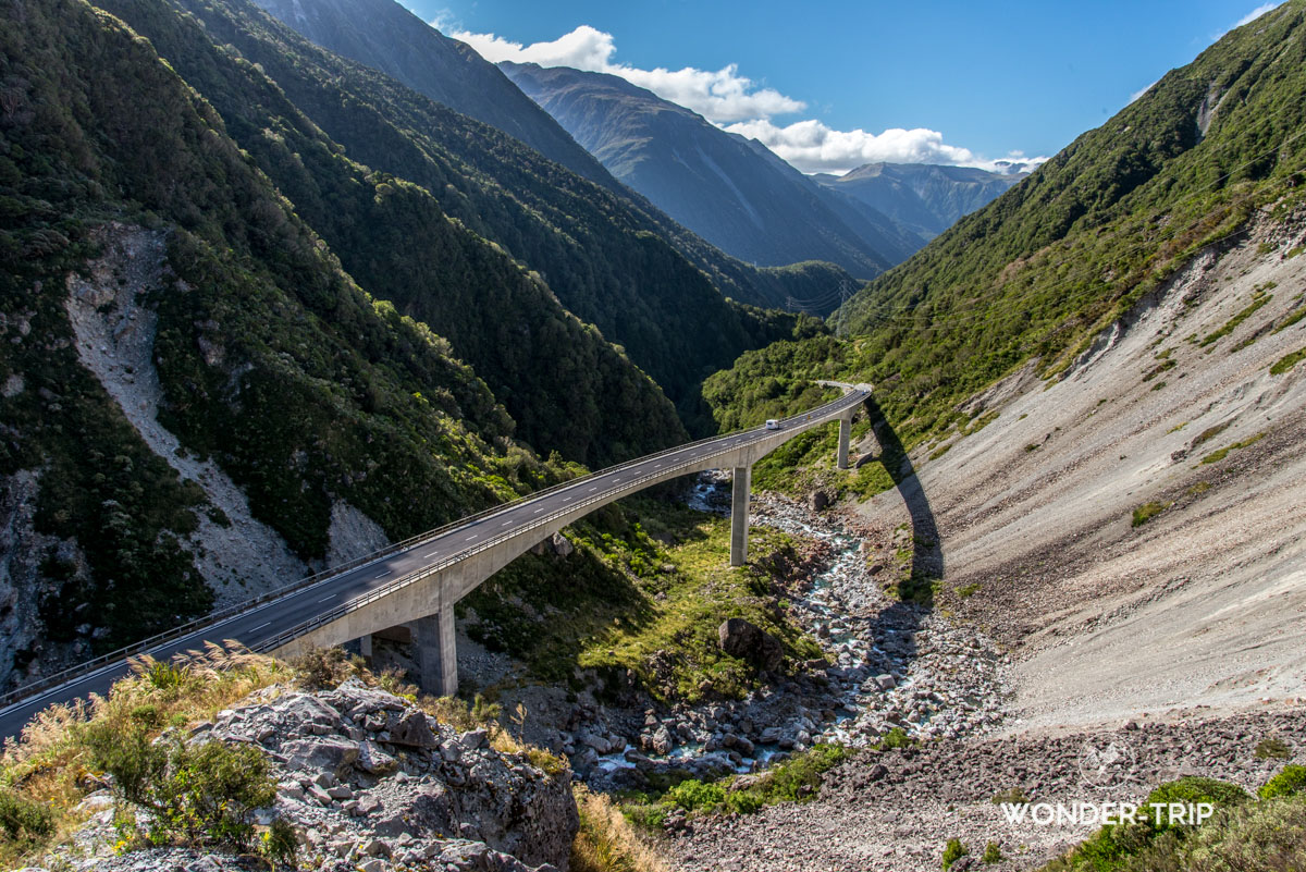 Arthur's pass viaduc