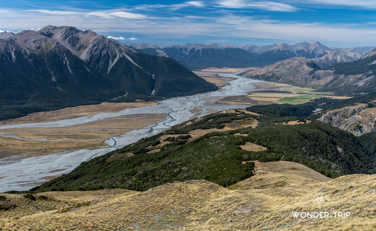 Randonnée de Bealey spur - Arthur's pass