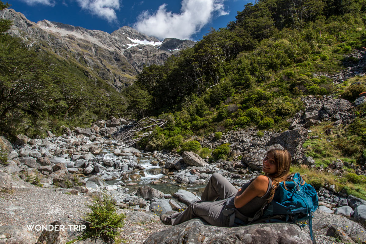 Randonnée de Bealey valley - Arthur's pass