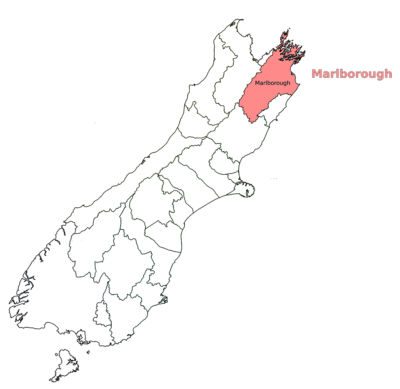 Marlborough regional council map