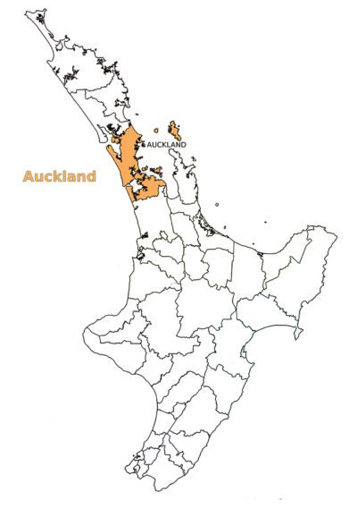 Région Auckland - Règles du camping sauvage en Nouvelle-Zélande