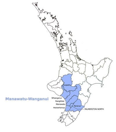 Région Manawatu Wanganui - Règles du camping sauvage en Nouvelle-Zélande