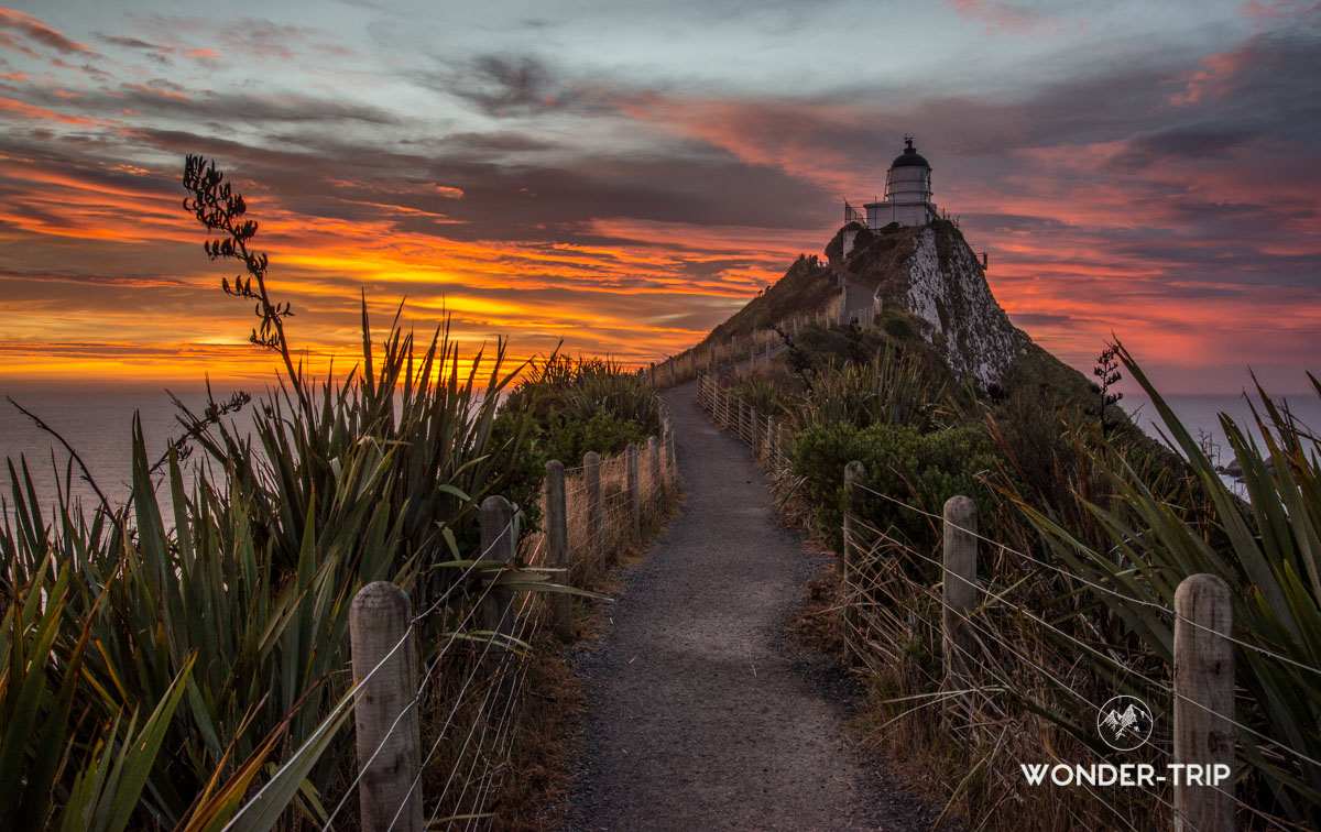 Nugget point lighthouse