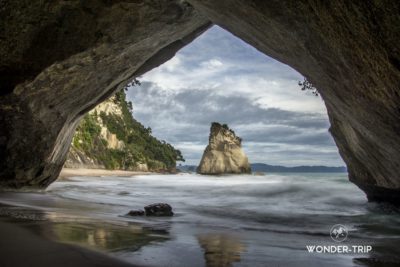 Cathedral cove au Coromandel