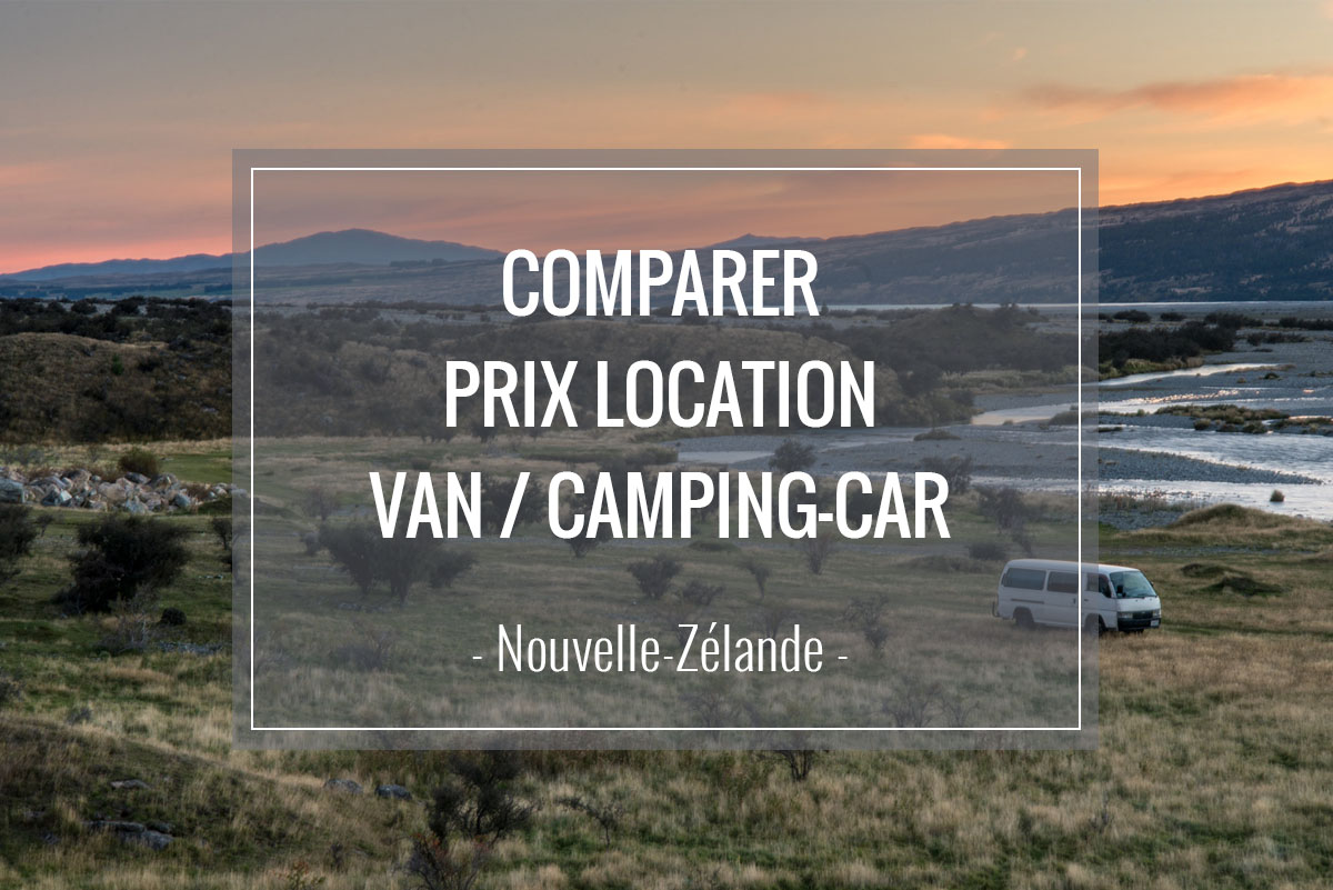 Comparer prix et compagnies location van camping-car nouvelle-zélande