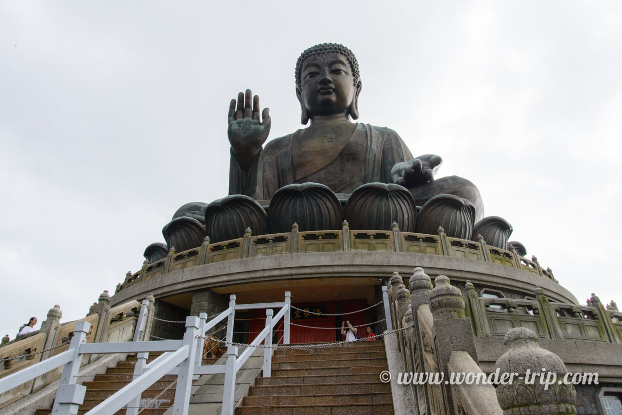 Tian Tan Buddha à Hong Kong