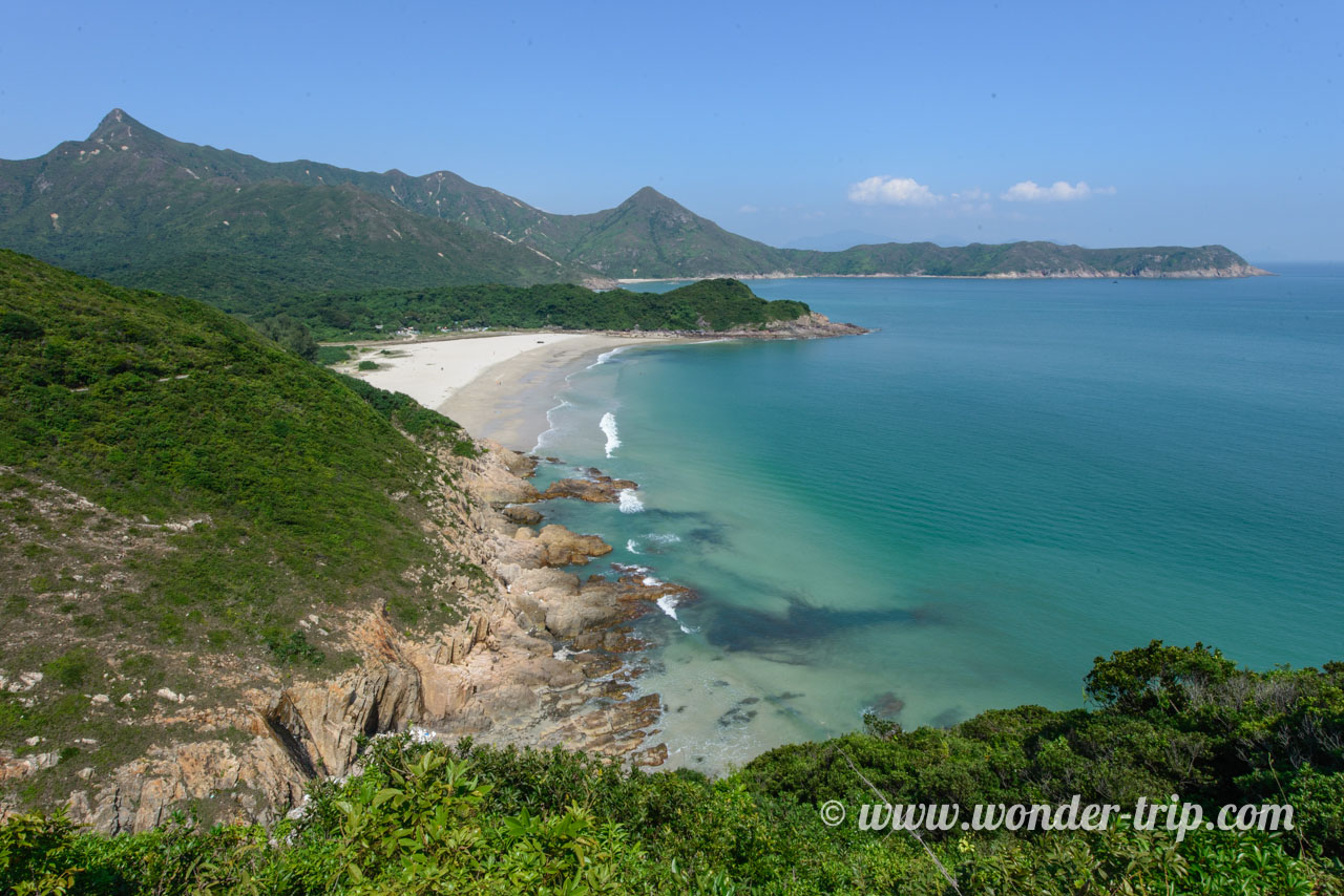 Péninsule de Sai Kung à Hong Kong