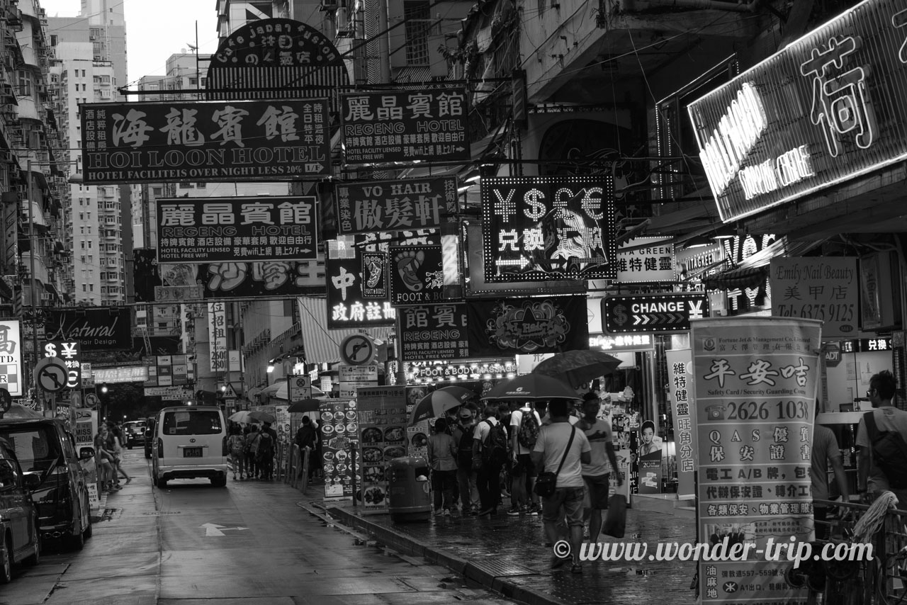 Shanghai street à Hong-kong