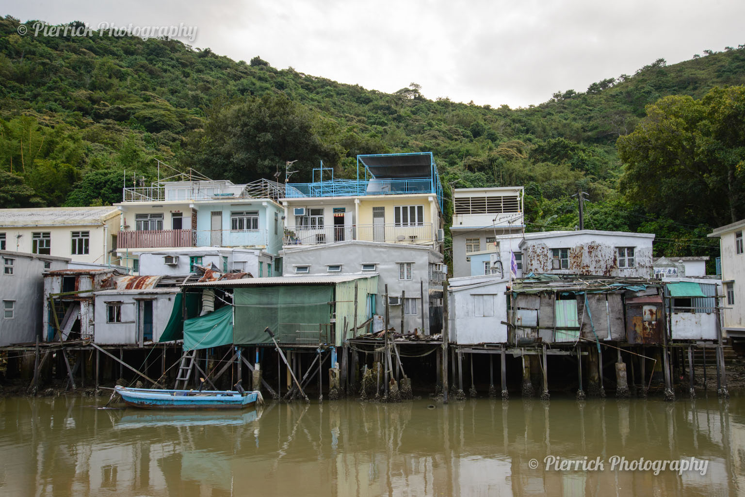 Village de pêcheur de Tai O à Hong-kong