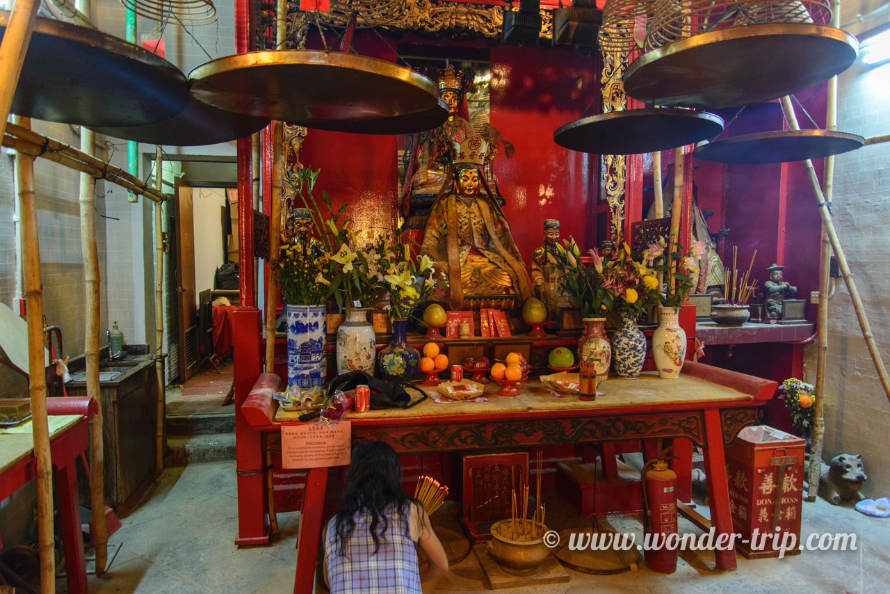 Temple Man Mo à Hong Kong